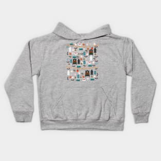 Everybody's waiting for Santa Kids Hoodie